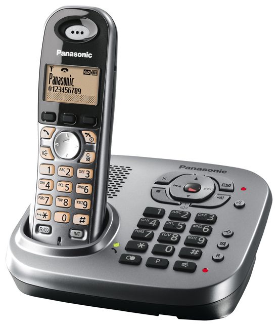 Panasonic KX-TG7341 Single DECT Cordless Phone with Answering Machine