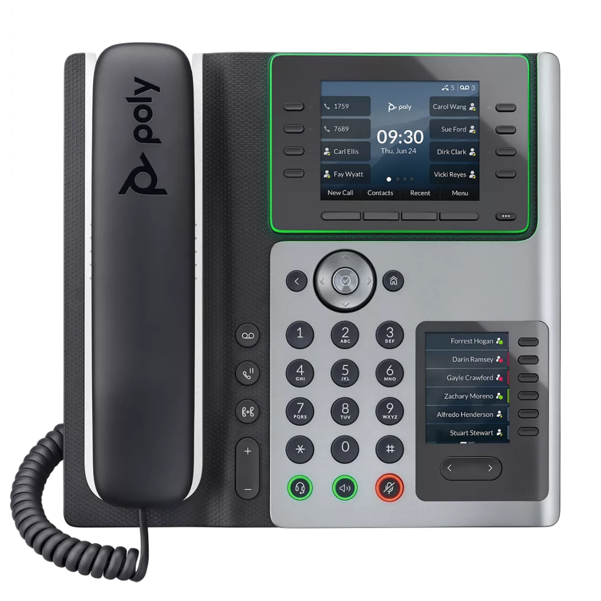 Poly Edge E450 IP Phone Bluetooth Wi Fi