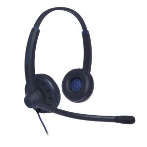 JPL Commander Binaural Noise Cancelling Office Headset