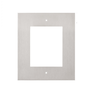 2N Flush Installation Frame - 1 Module - Nickel