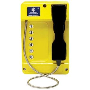 GAI-Tronics Commander Smart 6 Button - SC - Yellow