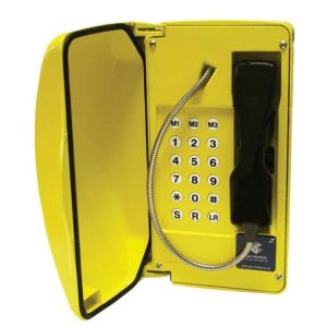 GAI-Tronics Titan SIP Yellow Help Point Box - 18 Button