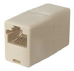 RJ45 Coupler | Pin 1 to Pin 1 | 8 Way | From £2.95 | RJ45 Coupler Pin 1 ...